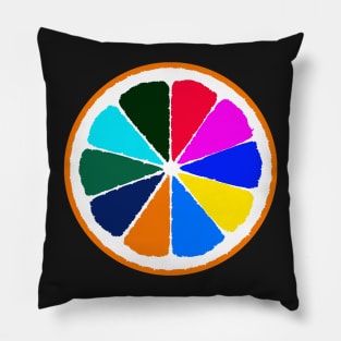 Orange - a really colorful fruit Pillow