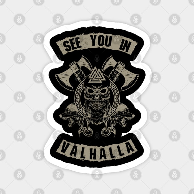 Valhalla Magnet by Insomnia_Project