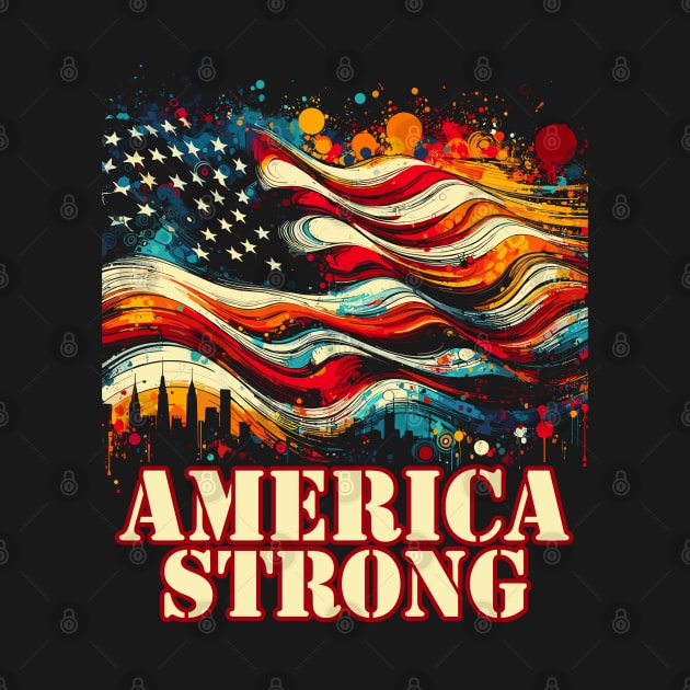 America Strong by Mi Bonita Designs