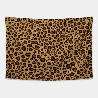 Caramel Leopard Pattern Tapestry