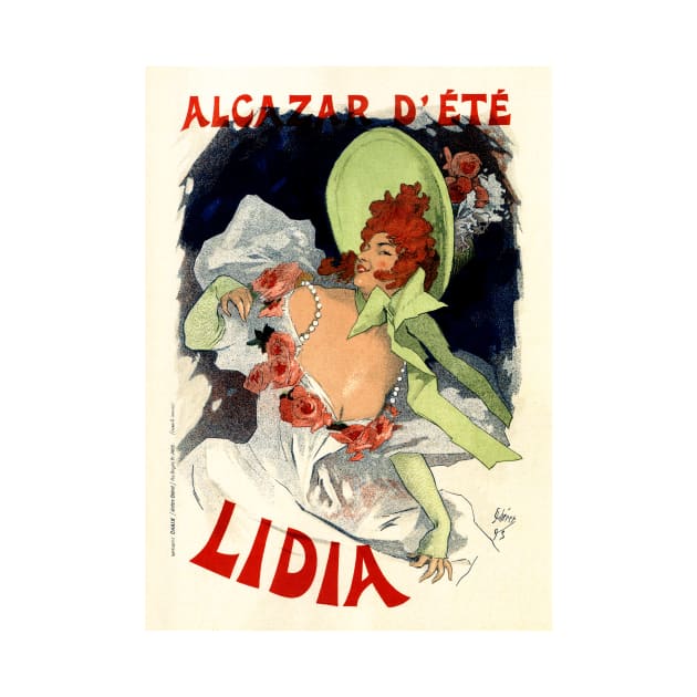 LILY DE LIDIA French Belle Epoque Cabaret Dance Performance Vintage Theatre by vintageposters