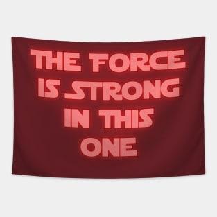 The Force is Strong in This One Tapestry