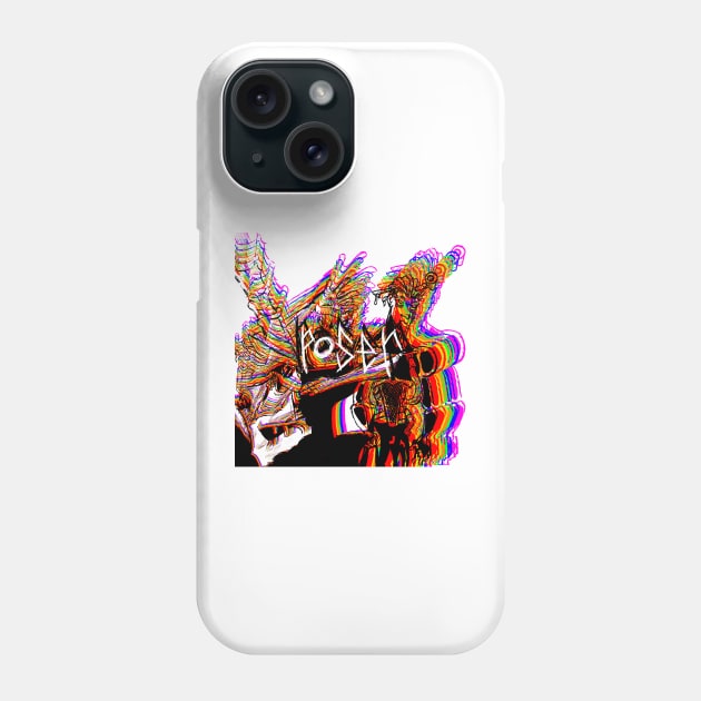 Multi Colored Poser 2 Phone Case by no_shmel