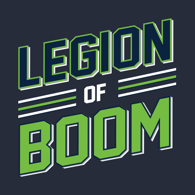 Legion Of Boom Seattle Seahawks Football Design by stayfrostybro