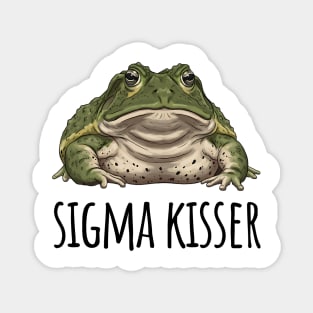 The Sigma Kisser Toad, warts and all Magnet
