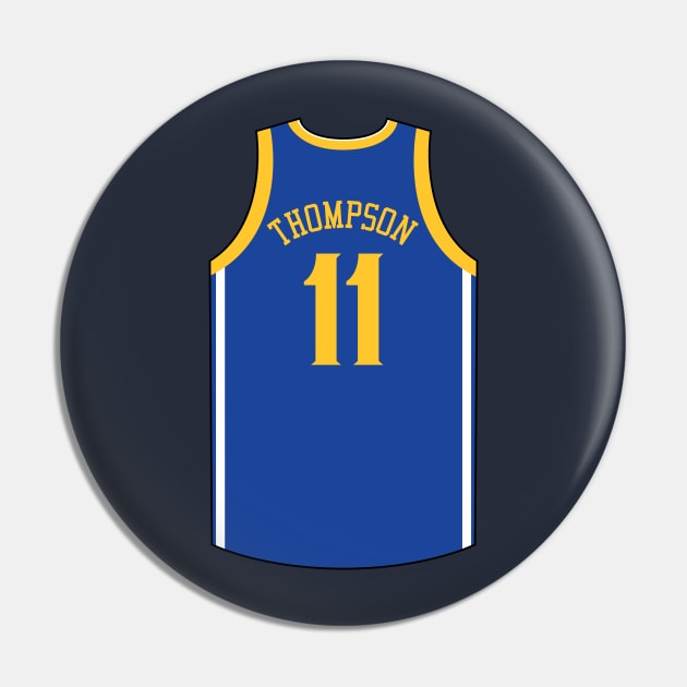 Klay Thompson Golden State Jersey Qiangy Pin by qiangdade