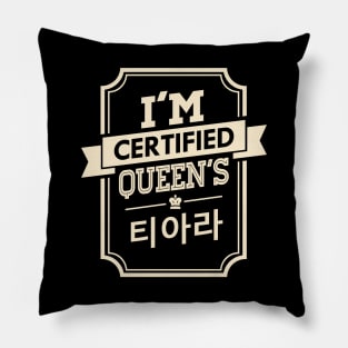 I'M CERTIFIED T-ARA QUEEN'S Pillow