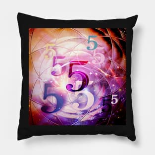 Number 5 Pillow