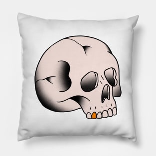 HomeSchoolTattoo Skull Pillow