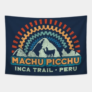 Machu Picchu Retro Inca - Peru Tapestry