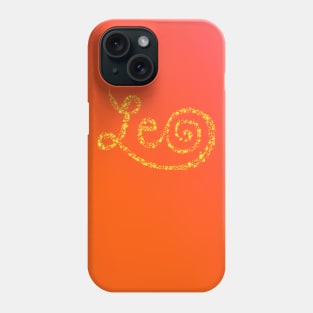 Leo Sun Sign Phone Case