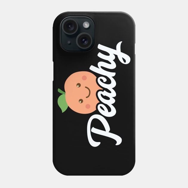 Peachy Phone Case by DetourShirts