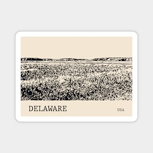 Delaware USA Magnet