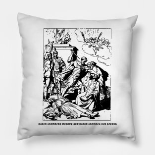 Saint Zenobius, Bishop & Saint Zenobia, His Sister Pillow