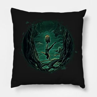 Master and Apprentice - Sci-Fi Pillow