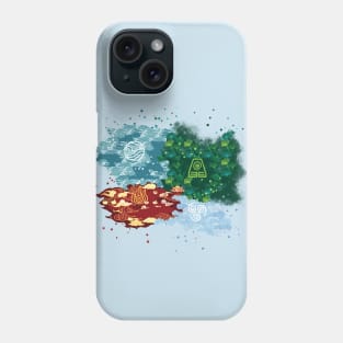 Four Nations, four Elements Phone Case