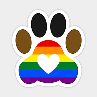 Pride Paw: Philadelphia Pride Magnet