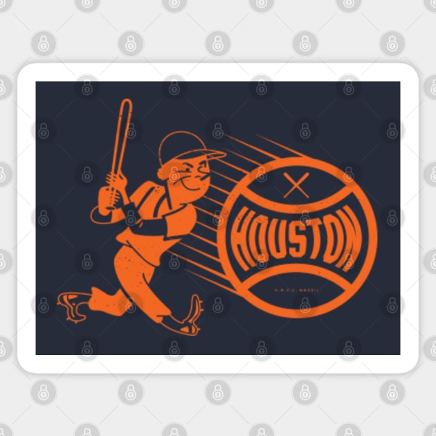 Youth Houston Astros Orange Wordmark Team T-Shirt