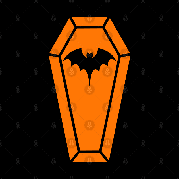 Cute Coffin in Orange by RavenWake