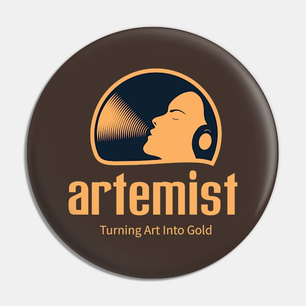 Artemist Pin by onebadday