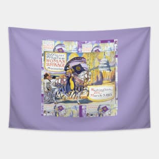 1913 Women's March On Washington - Votes For Women Tapestry