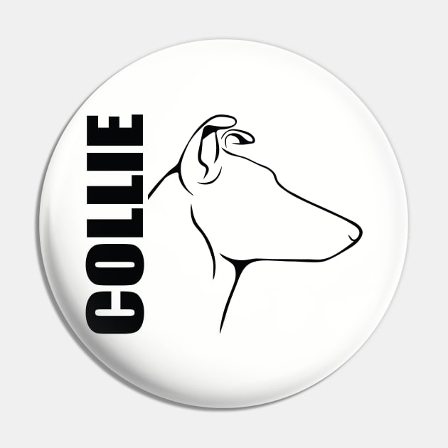 Proud Smooth Collie profile dog lover Pin by wilsigns