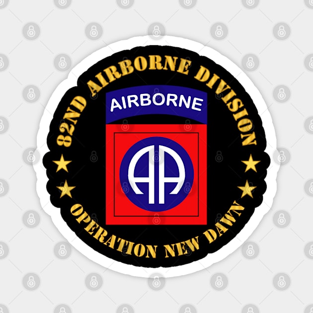 82nd Airborne Division - Operation New Dawn Magnet by twix123844