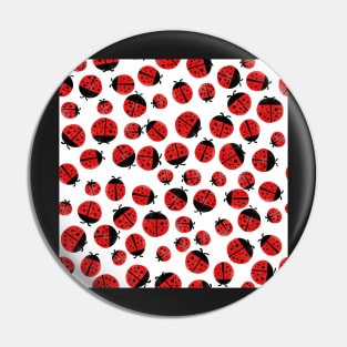 Ladybugs Spot Pattern Pin