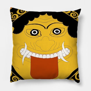 Yellow Gorgon Pillow