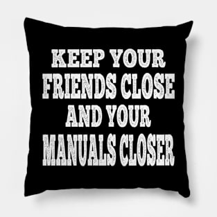 Funny Farming Meme Quote Pillow