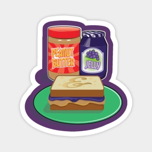 PB&J love Magnet