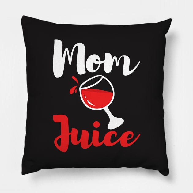 Mom Juice Shirt Pillow by redbarron