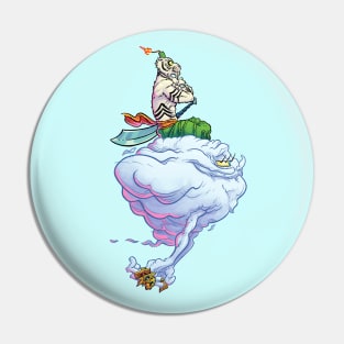 Cloud Ride Pin