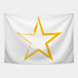 Yellow Star Tapestry