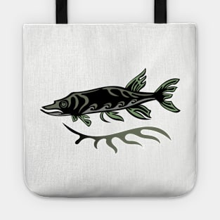 Fish Ojibwe Indigenous WAWEZHI CANADA Tote