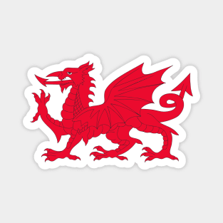 Cadwaladr the Red Dragon Magnet