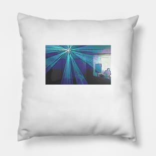 BLACK Electronic Underground #12 Pillow