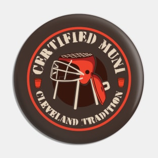 Cleveland Football Tradition Certified Muni Pin