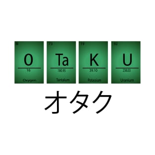 Otaku Periodic Table Science Anime T-Shirt