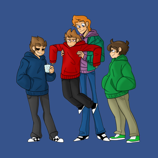 Tord, Matt, Edd, And Tom uwu - Eddsworld - Hoodie | TeePublic