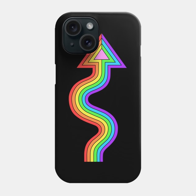 NOT STR8 Phone Case by An Idle Robot