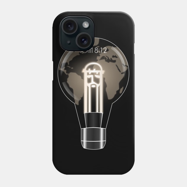 Light of the World Christian Shirts Phone Case by TGprophetdesigns