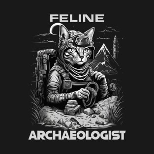 Feline Archaeologist T-Shirt