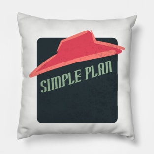 simple plan Pillow