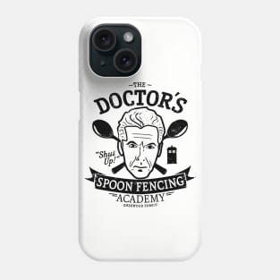 Spoon Fencing Academy (Black) Phone Case