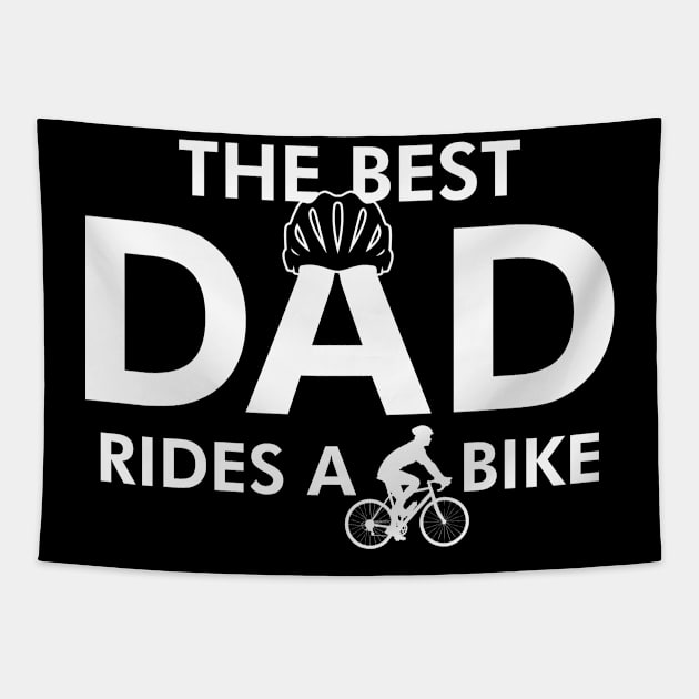 Cyclist Best Dad Father's Day Gift For Cyclist Dad Tapestry by IloveCycling
