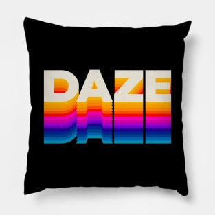 4 Letter Words - Daze Pillow