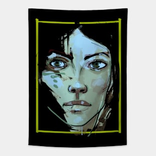 portrait design Tapestry