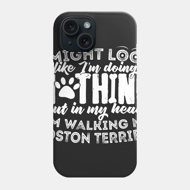 Boston Terrier Lovers Christmas Gift Phone Case by chrisandersonis