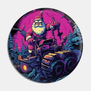 Santa's Bulldozer Joyrid Pin